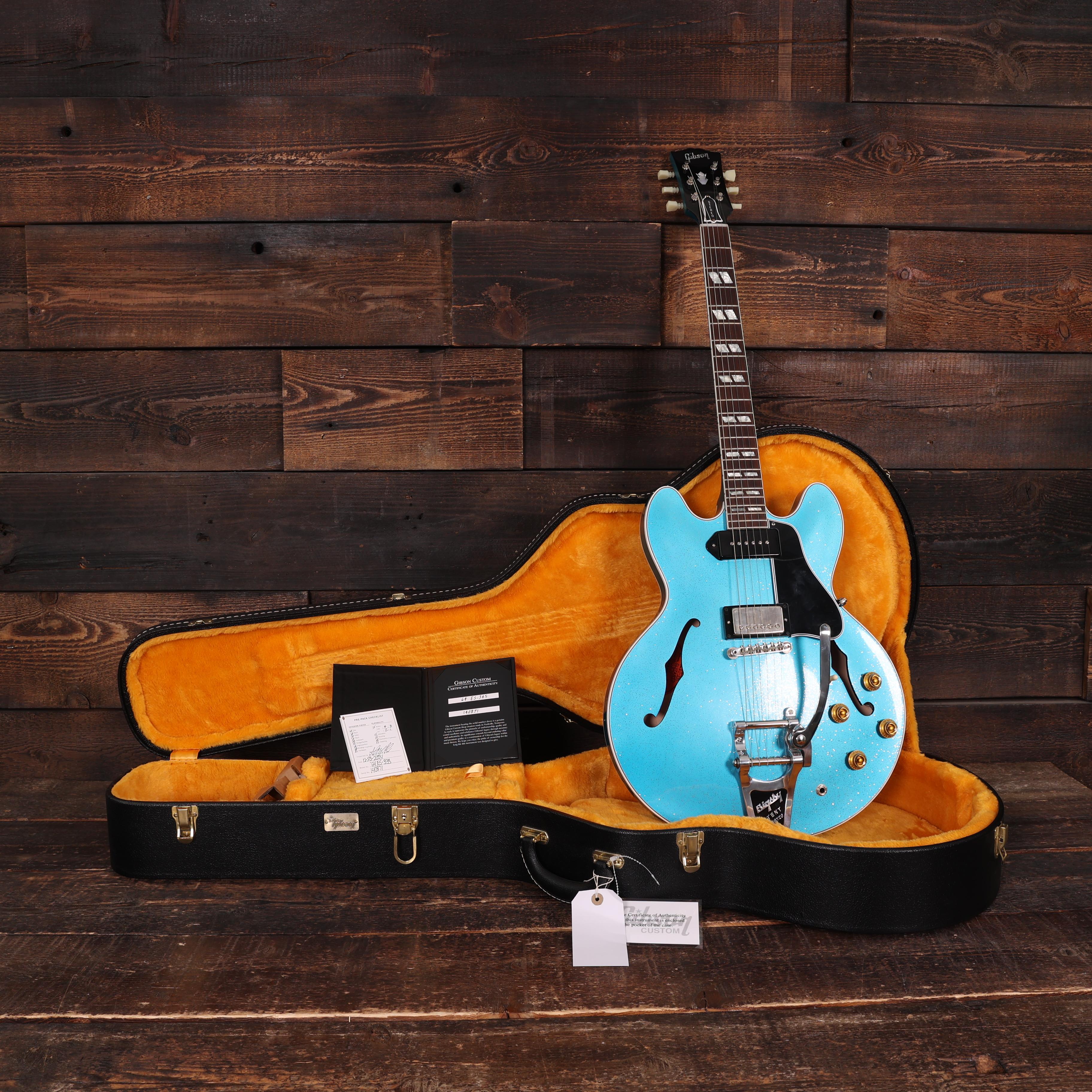 Gibson Custom Select 1964 ES-345 Reissue VOS with Bigsby in